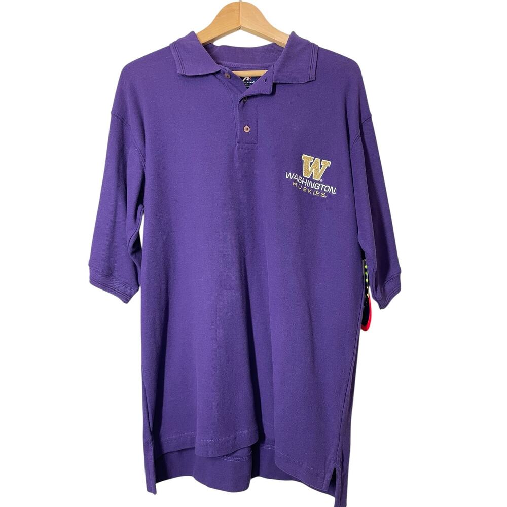 UW University of Washington Huskies Polo Shirt Mens Size XL NEW Pro Player
